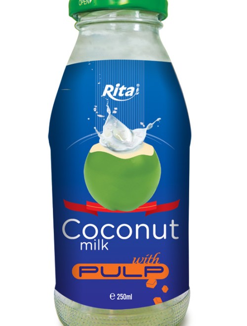 250ml Coconut Milk with Pulp